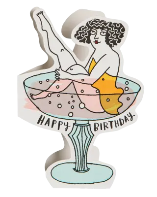 Carte anniversaire Birthday Cocktail – Archivist Gallery — photo 1