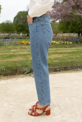 Jean droit Ellen - bleu vintage — photo 4