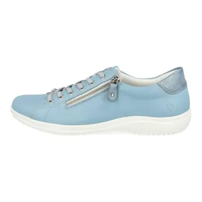 Baskets Remonte D1E03-10 Bleues - Lacets Grande Pointure Femme — photo 2