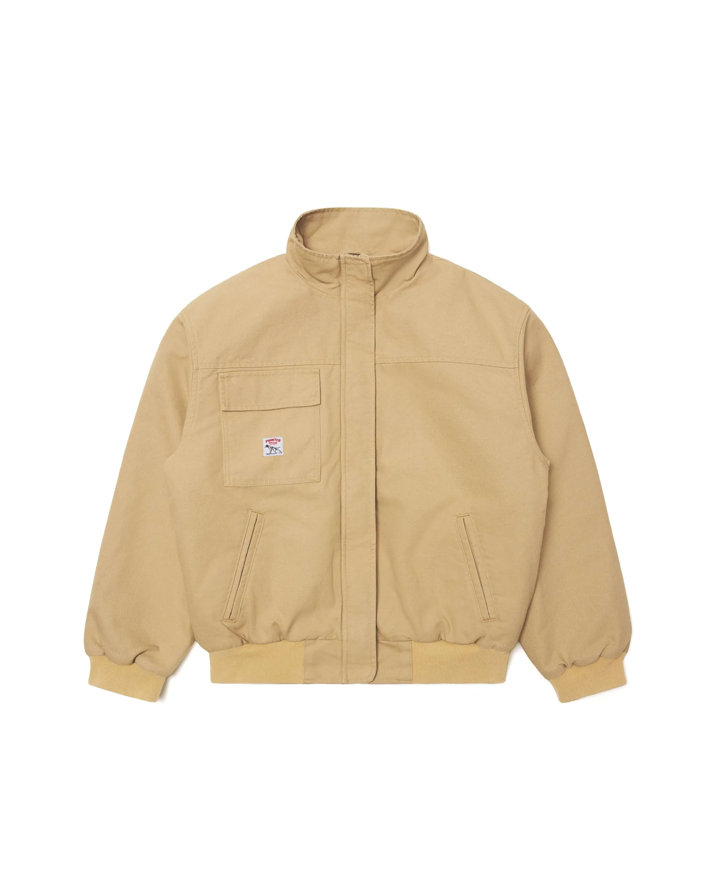 Operator Work Jacket Beige