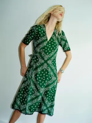 Robe Reforme 100% Soie — photo 5