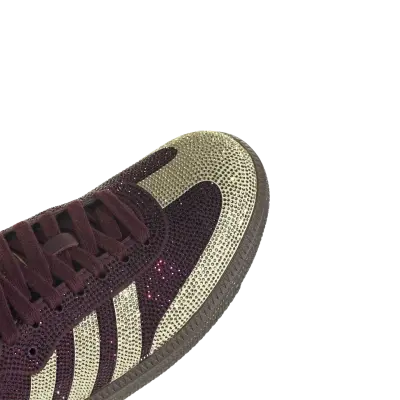 Adidas Samba OG W Maroon Warm Vanilla — photo 4