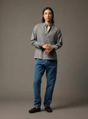 Chemise Mercer Mixed Blue — photo 5