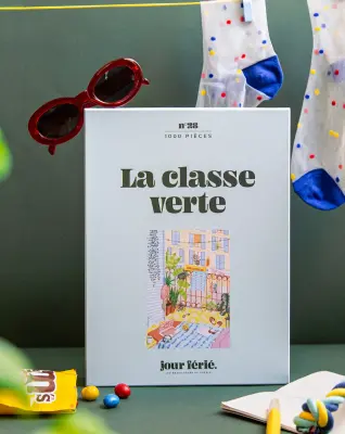 Puzzle 1000 pièces La classe verte – Jour Férié — photo 1