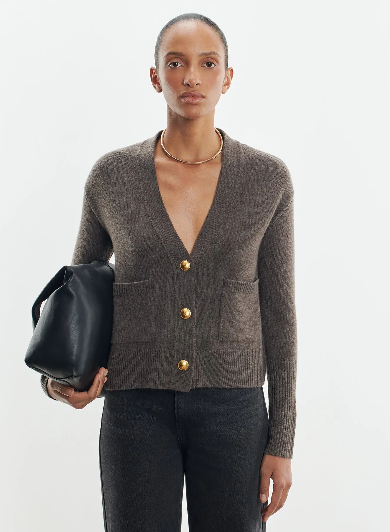Gilet en laine et cachemire
