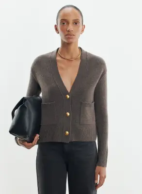Gilet en laine et cachemire