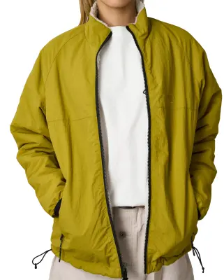Thermal Fleece Reversible Jacket Natural Chartreuse — photo 3