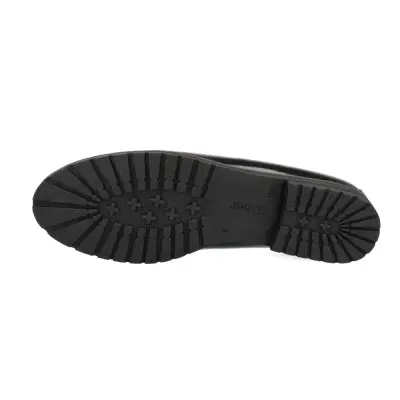 Mocassins Gabor 52.042.37 Noirs - Cuir Lacets Grande Pointure Femme — photo 4