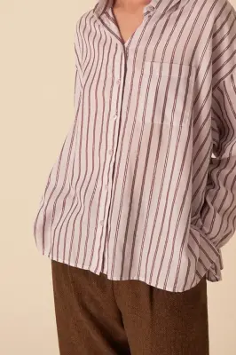 chemise romane carli blueberry — photo 2