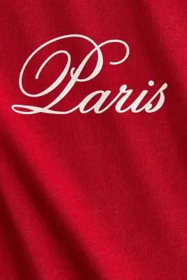 T-shirt imprimé - Rouge/Le Marais — photo 2