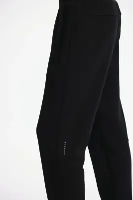 Pantalon jogger de sport Regular Fit DryMove™ - Noir — photo 3