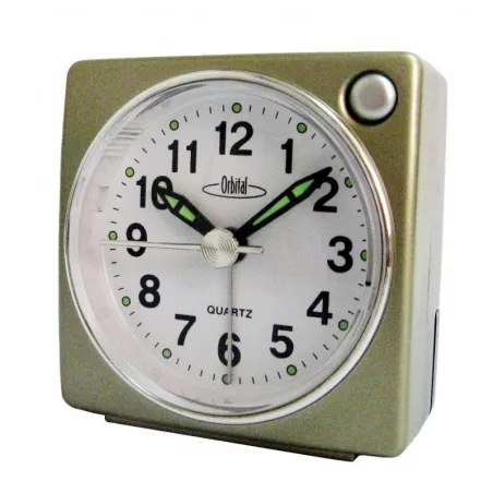 Réveil analogique ORBITAL T0704 DORE P40