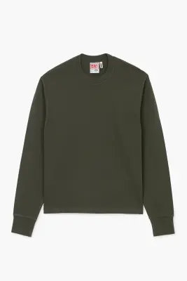 T-shirt 'Chuuunky Tee' Manches Longues - Vert Foncé — photo 1