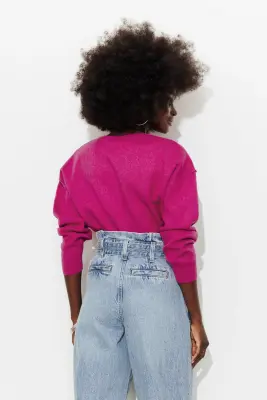 Pull en maille compacte Femme — photo 4