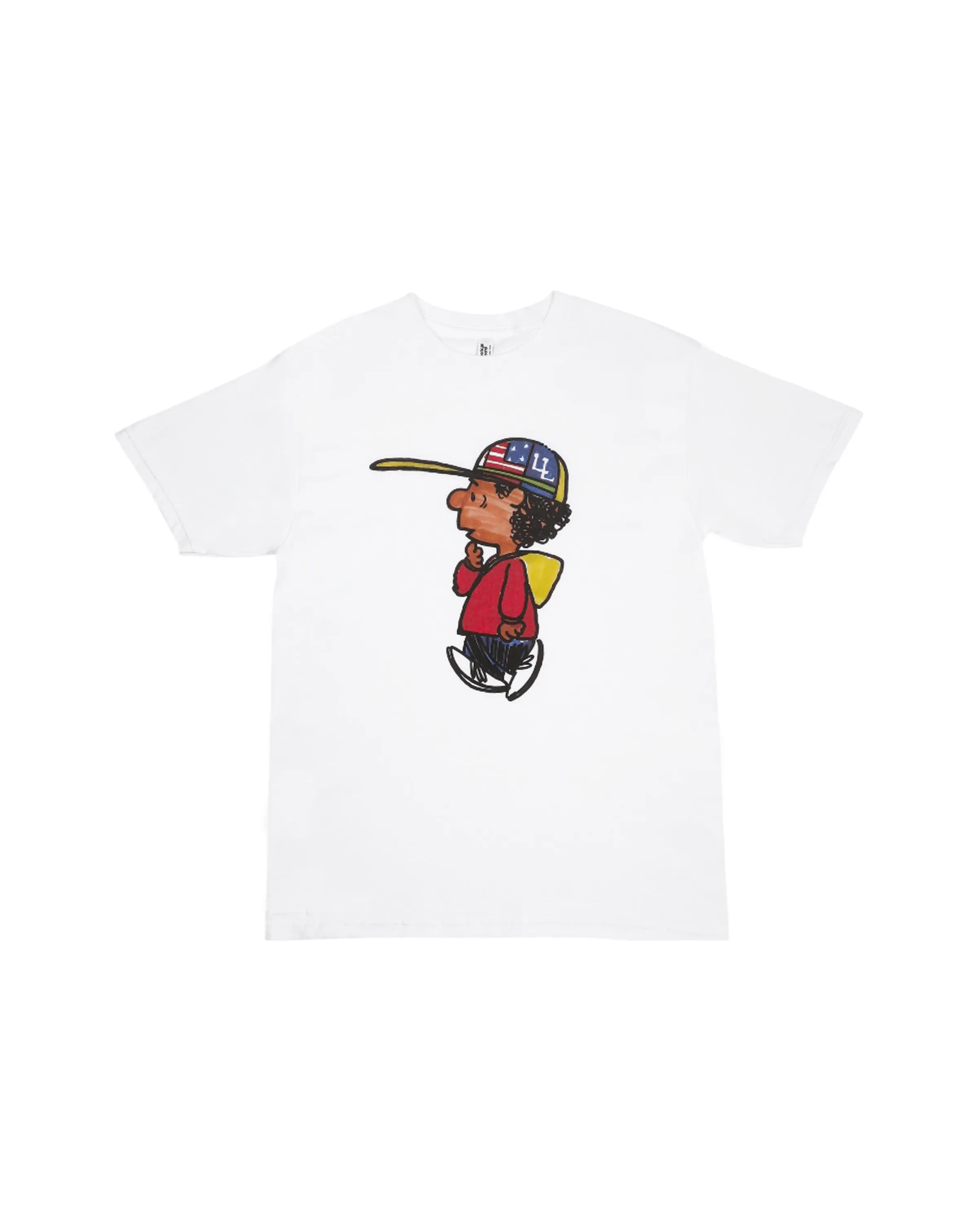 LoLife White Tee Red Charlie 
