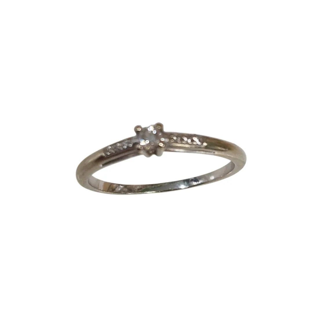 Bague solitaire diamant 2,6gr - t,58