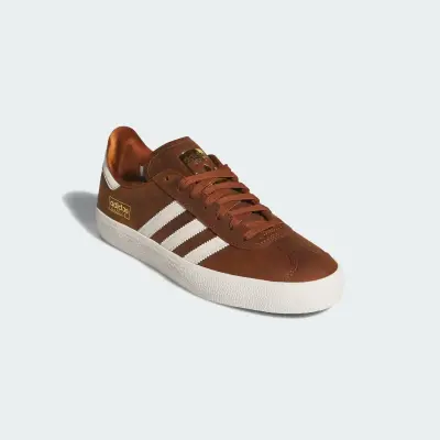 Chaussure Adidas gazelle adv – Dusky Bronze / Chalk White / Off White — photo 4