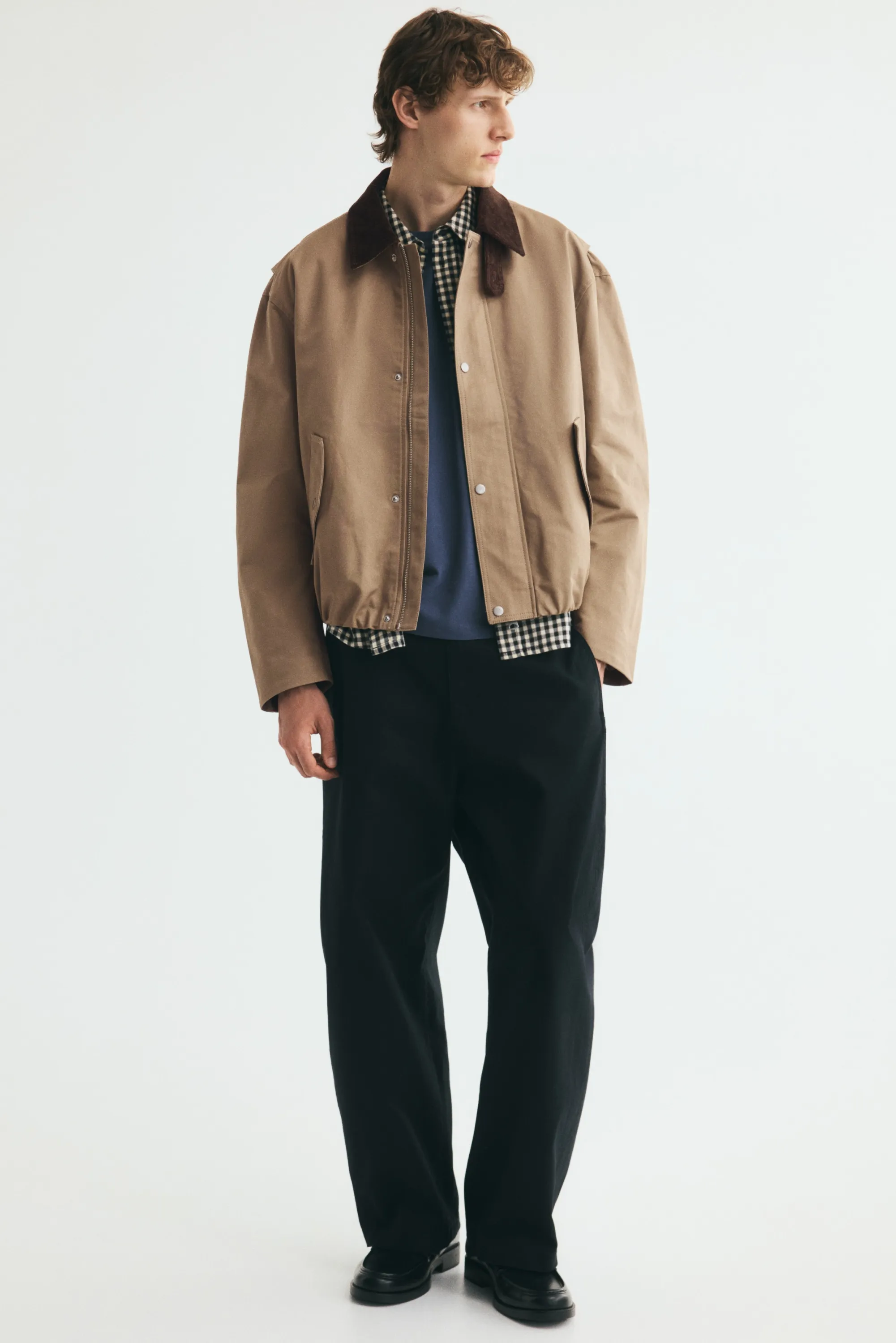 Veste workwear en twill - Beige