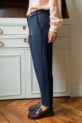 Pantalon Sacha - bleu marine — photo 5