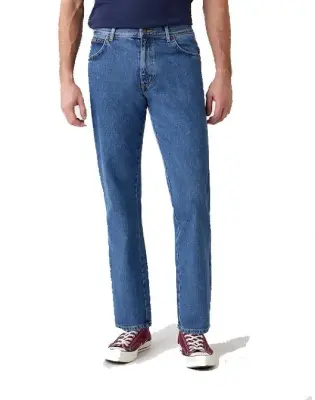 WRANGLER PANTALON TEXAS AUTHENTIC Bleu — photo 2