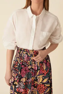 chemise robin ecru — photo 3