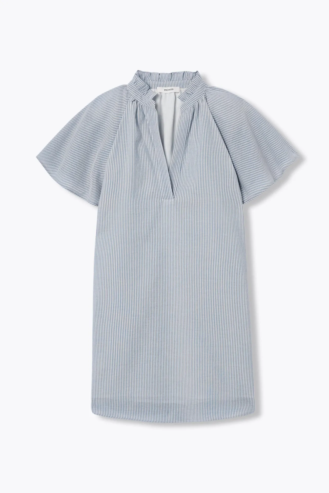 Robe courte rayée Femme
