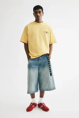 T-shirt Oversized Fit - Jaune/Matisse — photo 1