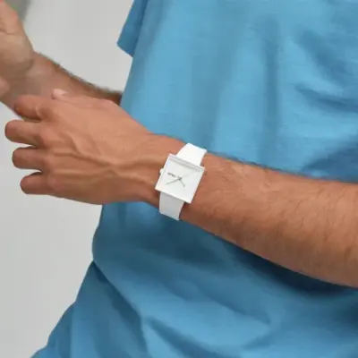 Swatch Essentials SO34W700 - WHAT IF...ALLWHITE? — photo 5