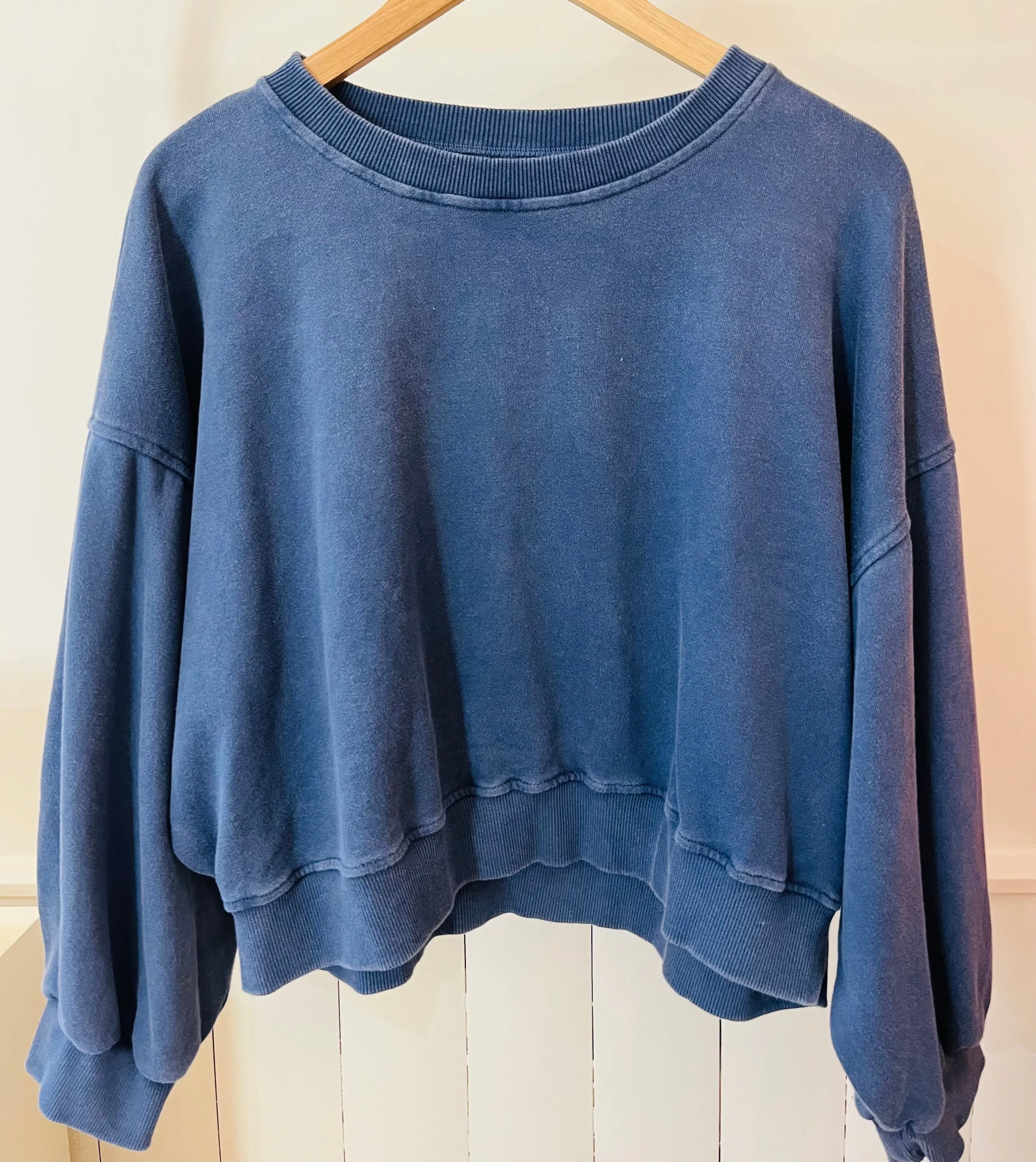 Sweat Seseh coloris indigo stone washed - My Sayang