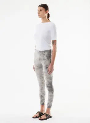 Pantalon en coton organique et élasthanne — photo 2