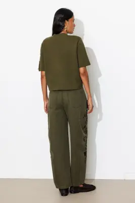 Pull manches courtes Femme — photo 4