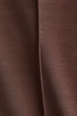 Pantalon à cordon en viscose mélangée - Taupe foncé — photo 4