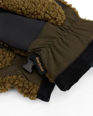 Field Fleece Gloves Light Sage Black — photo 3