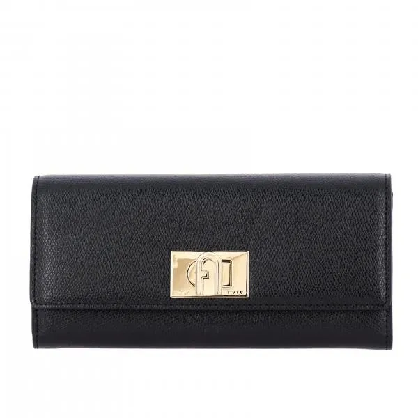 Portefeuille cuir beige