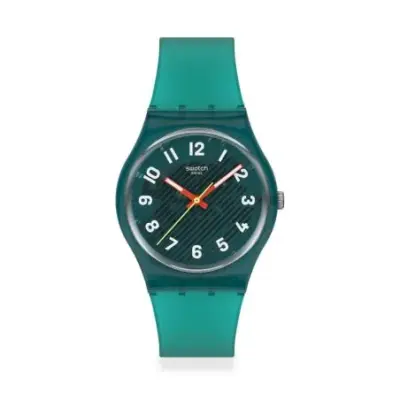 Montre Swatch gent SO28L100 - WAVELENGTHS OF MOSS — photo 1