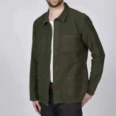 Veste de travail vert kaki Gaspard — photo 2