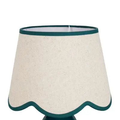 Lampe Romance XL Bleu Canard — photo 3