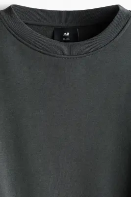 Sweat Loose Fit - Gris foncé — photo 4