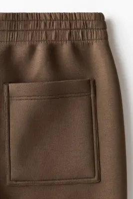 Pantalon jogger chic Relaxed Fit - Taupe foncé — photo 5