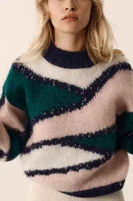 Pull Boubou Pompon — photo 1