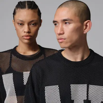 Jordan x Union x Fragment Long Sleeve Jersey Black/Ivory — photo 4