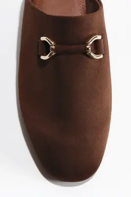 Mules mocassins - Marron foncé — photo 2