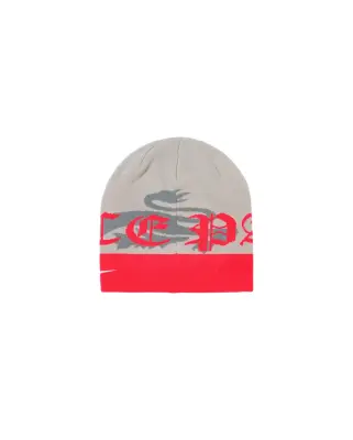 Palace England Uncuffed Beanie Pewter Grey — photo 2