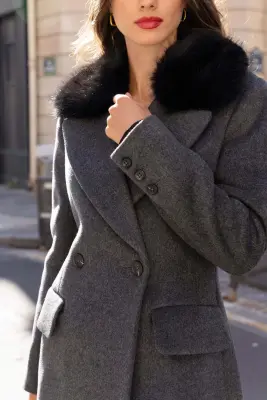 Marcelle Coat - Grey — photo 4