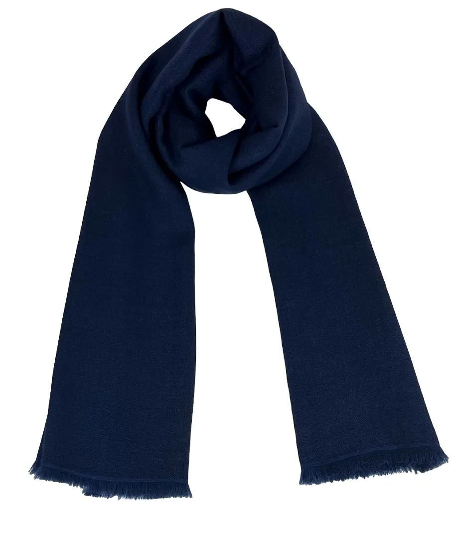Etole 100% pashmina : Bleu nuit