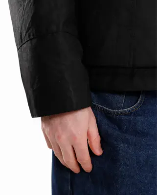 Modified Dryfly Wax Jacket Black — photo 5