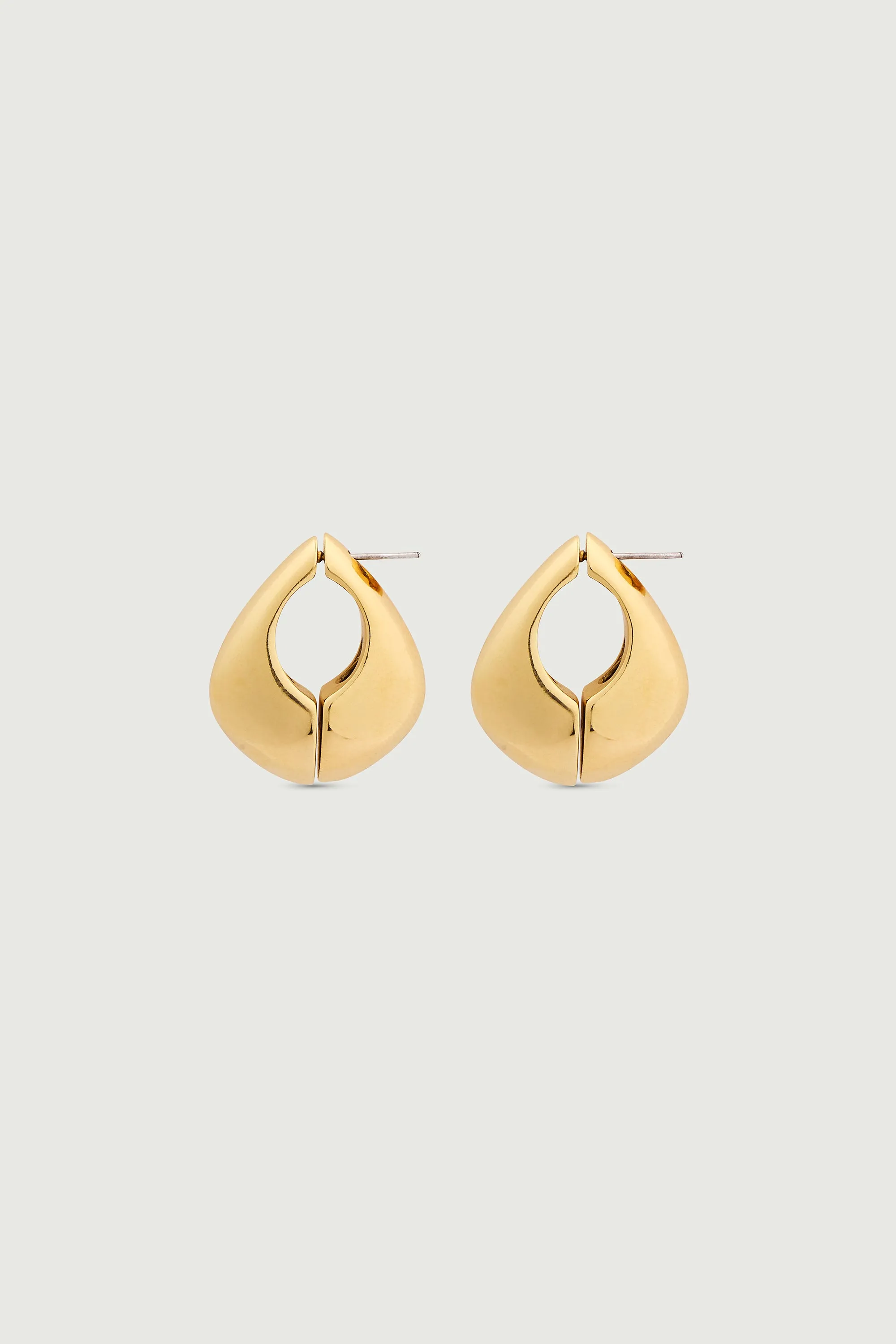 BOUCLES D'OREILLES MAXI DORÉ