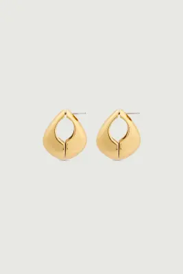 BOUCLES D'OREILLES MAXI DORÉ — photo 1
