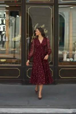 Amelia Wrap Dress — photo 2