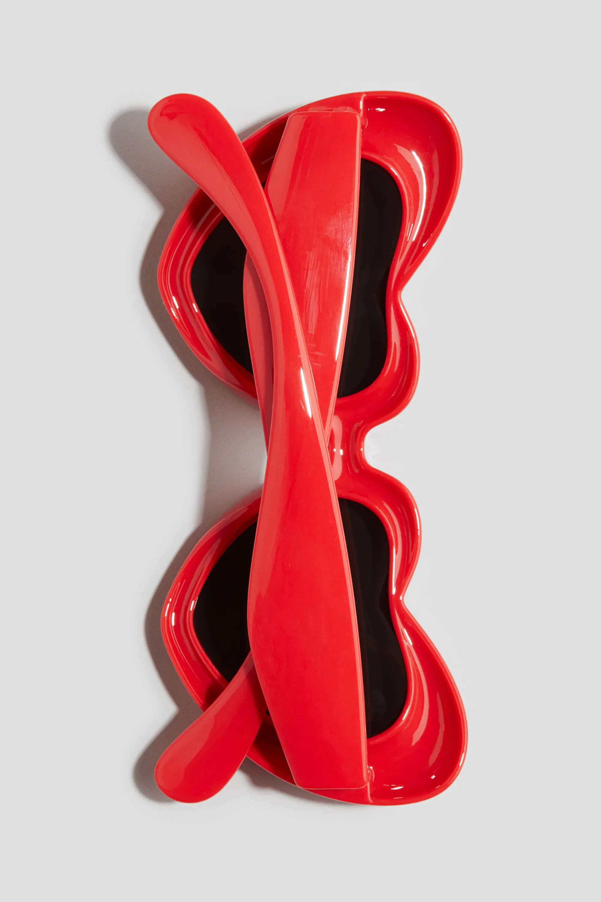 Lunettes de soleil - Rouge vif